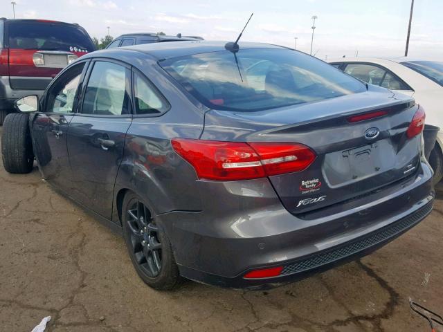 1FADP3F20GL404194 - 2016 FORD FOCUS SE GRAY photo 3