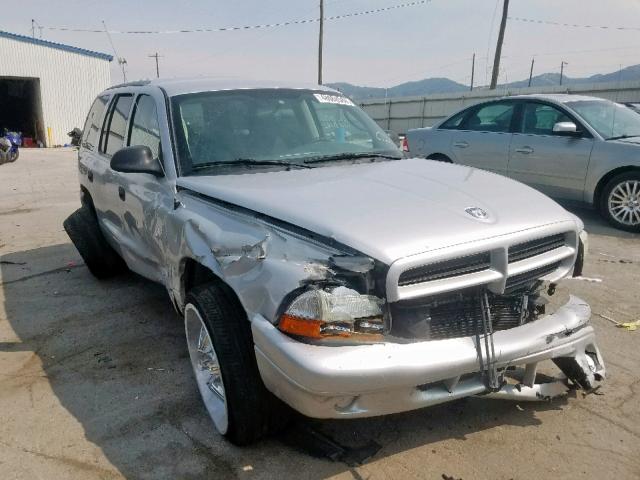 1D4HR38N63F507919 - 2003 DODGE DURANGO SP SILVER photo 1