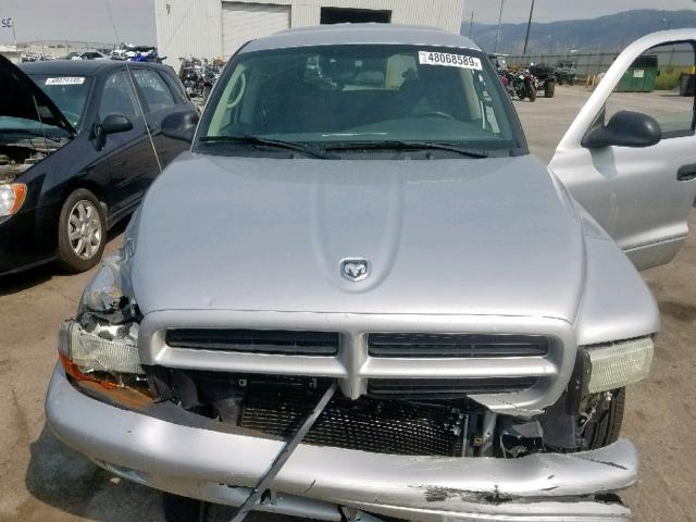 1D4HR38N63F507919 - 2003 DODGE DURANGO SP SILVER photo 7