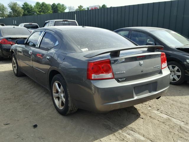 2B3CA3CV6AH124209 - 2010 DODGE CHARGER SX GRAY photo 3