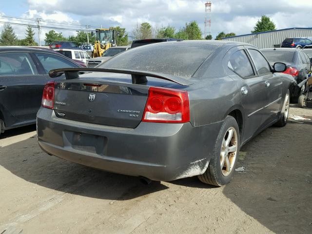 2B3CA3CV6AH124209 - 2010 DODGE CHARGER SX GRAY photo 4