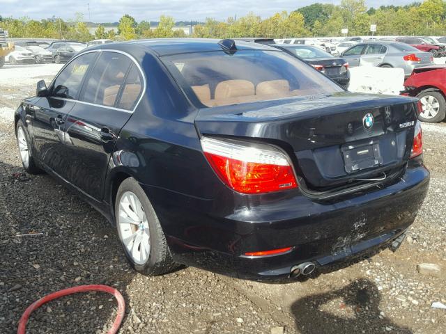 WBANW1C51ACK93602 - 2010 BMW 535 I BLACK photo 3