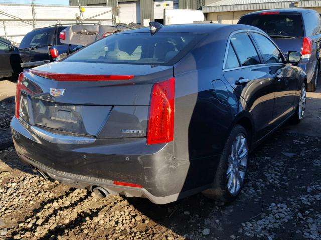 1G6AH5RX1F0120136 - 2015 CADILLAC ATS LUXURY CHARCOAL photo 4