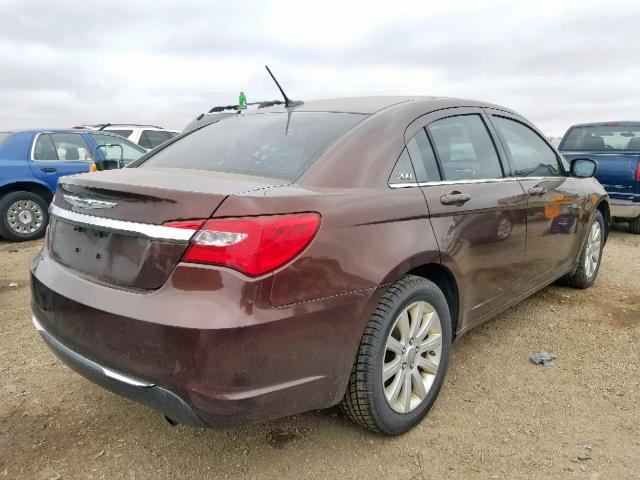 1C3CCBBB4DN593860 - 2013 CHRYSLER 200 PURPLE photo 4