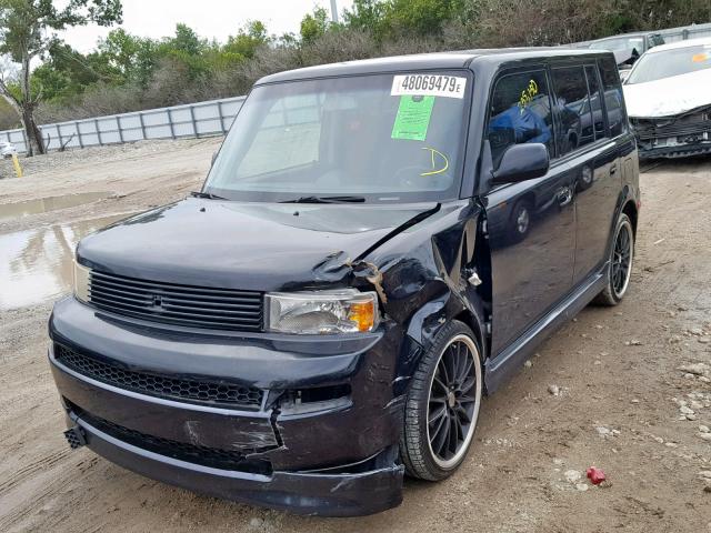 JTLKT324X50188474 - 2005 TOYOTA SCION XB 黑色 照片 2