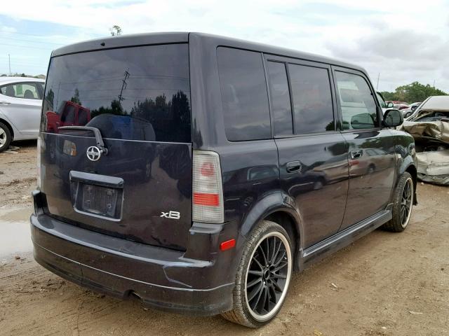 JTLKT324X50188474 - 2005 TOYOTA SCION XB 黑色 照片 4