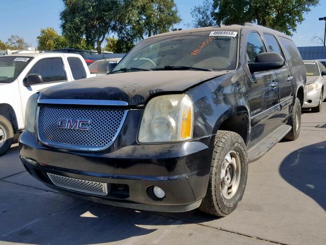 1GKFK66807J206822 - 2007 GMC YUKON XL D BLACK photo 2