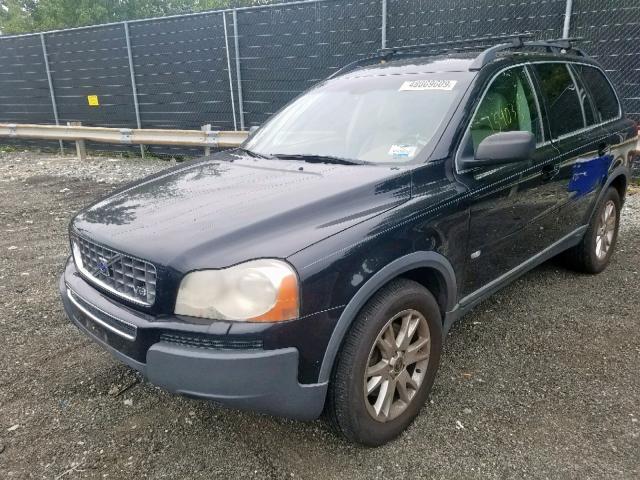 YV1CZ852551206650 - 2005 VOLVO XC90 V8 BLACK photo 2