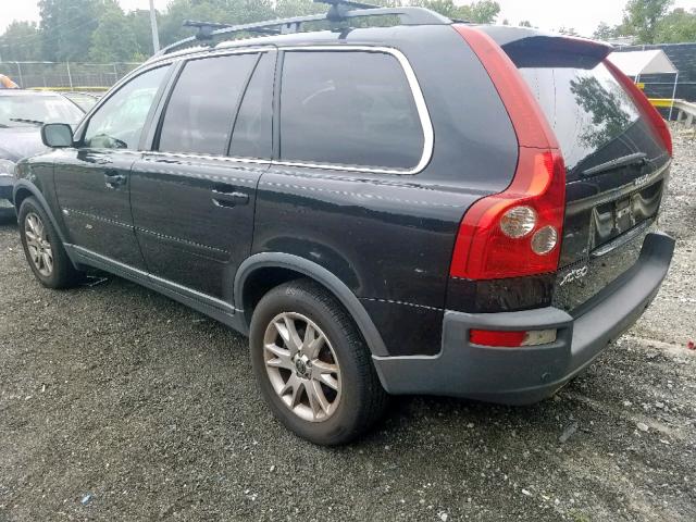 YV1CZ852551206650 - 2005 VOLVO XC90 V8 BLACK photo 3