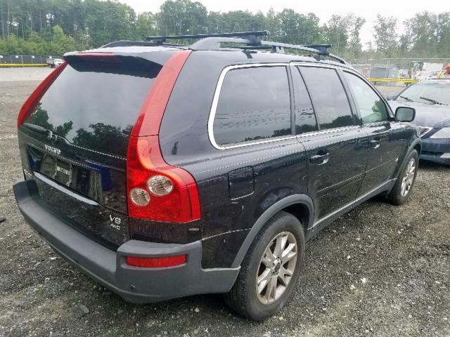 YV1CZ852551206650 - 2005 VOLVO XC90 V8 BLACK photo 4