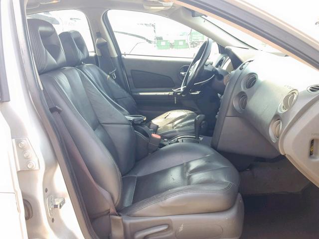 2G2WS522X41214282 - 2004 PONTIAC GRAND PRIX SILVER photo 5