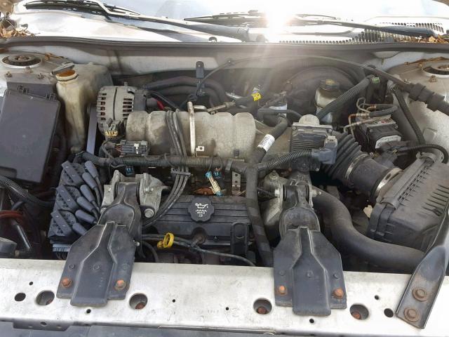 2G2WS522X41214282 - 2004 PONTIAC GRAND PRIX SILVER photo 7