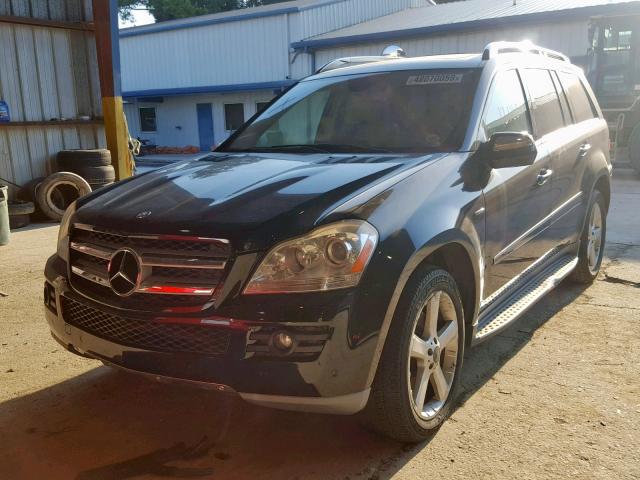 4JGBF25E79A507519 - 2009 MERCEDES-BENZ GL BLACK photo 2