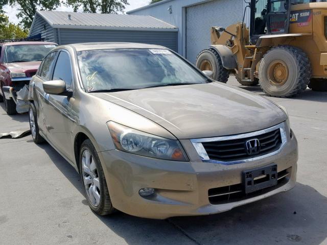 1HGCP368X9A038674 - 2009 HONDA ACCORD EXL GOLD photo 1