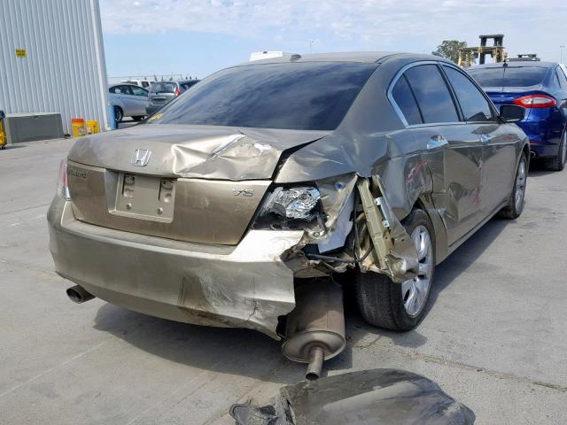 1HGCP368X9A038674 - 2009 HONDA ACCORD EXL GOLD photo 4