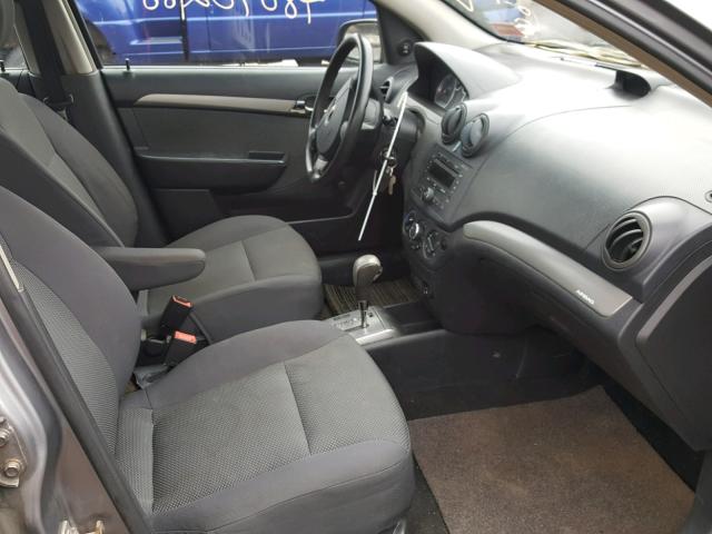 KL1TD56637B109892 - 2007 CHEVROLET AVEO BASE Boz foto 5