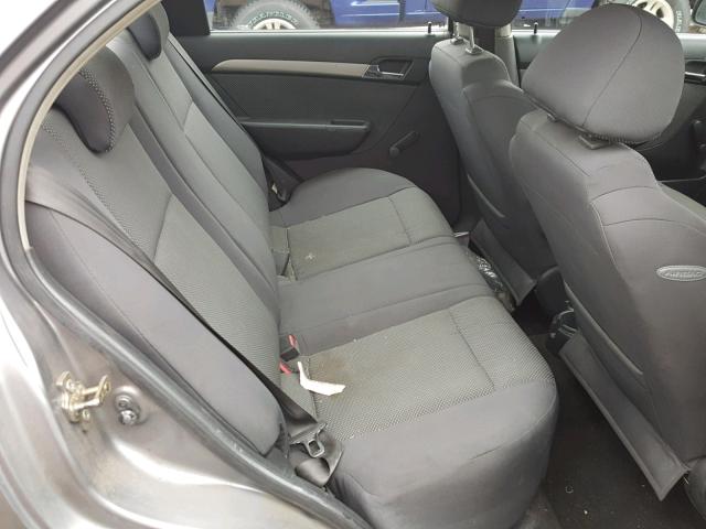 KL1TD56637B109892 - 2007 CHEVROLET AVEO BASE Boz foto 6