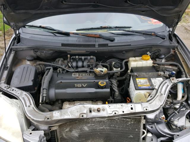 KL1TD56637B109892 - 2007 CHEVROLET AVEO BASE Boz foto 7