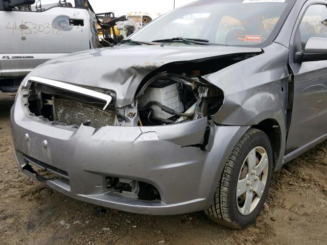 KL1TD56637B109892 - 2007 CHEVROLET AVEO BASE Boz foto 9
