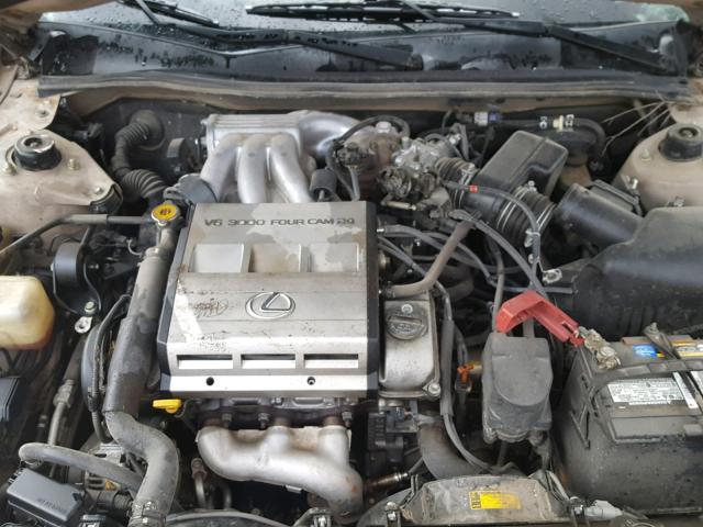 JT8BF22G3V0019516 - 1997 LEXUS ES 300 CREAM photo 7