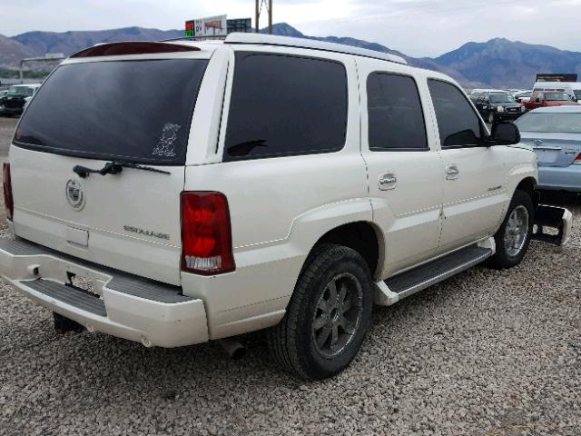 1GYEK63NX3R218211 - 2003 CADILLAC ESCALADE L WHITE photo 4