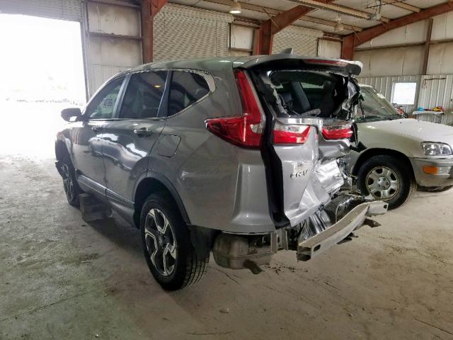 7FARW2H85JE075750 - 2018 HONDA CR-V EXL SILVER photo 3