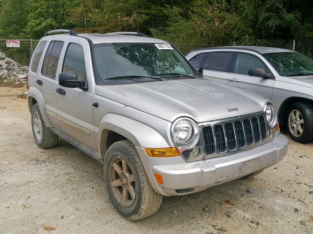 1J4GL58K85W650461 - 2005 JEEP LIBERTY LI SILVER photo 1