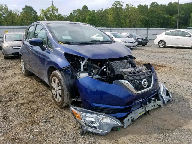 3N1CE2CP5JL356518 - 2018 NISSAN VERSA NOTE BLUE photo 1