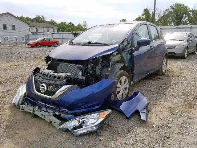 3N1CE2CP5JL356518 - 2018 NISSAN VERSA NOTE BLUE photo 2