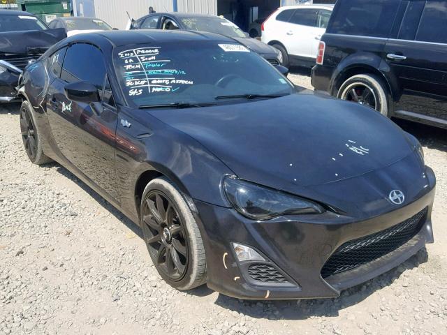 JF1ZNAA1XD2706348 - 2013 TOYOTA SCION FR-S BLACK photo 1