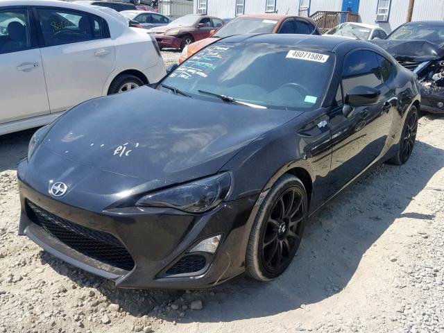 JF1ZNAA1XD2706348 - 2013 TOYOTA SCION FR-S BLACK photo 2