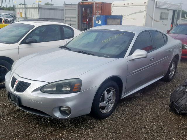 2G2WS522041125336 - 2004 PONTIAC GRAND PRIX SILVER photo 2