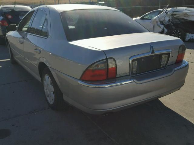 1LNHM86S05Y600388 - 2005 LINCOLN LS GRAY photo 3