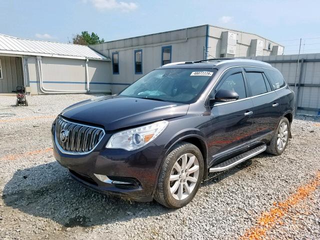 5GAKRCKD6FJ308648 - 2015 BUICK ENCLAVE GRAY photo 2