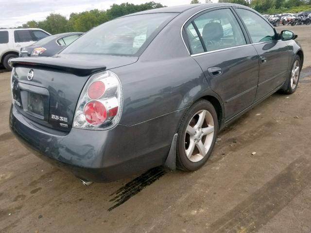 1N4BL11E55C137057 - 2005 NISSAN ALTIMA SE GRAY photo 4