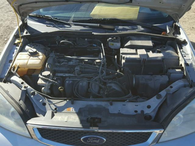 1FAFP34N77W190552 - 2007 FORD FOCUS ZX4 SILVER photo 7