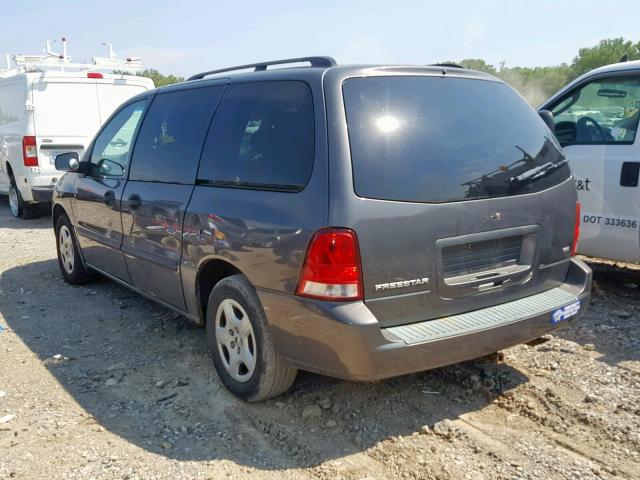 2FMZA51625BA45639 - 2005 FORD FREESTAR S GRAY photo 3