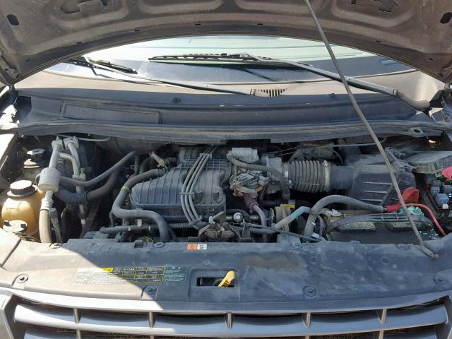 2FMZA51625BA45639 - 2005 FORD FREESTAR S GRAY photo 7