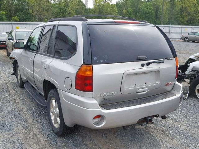 1GKDT13S842294855 - 2004 GMC ENVOY SILVER photo 3