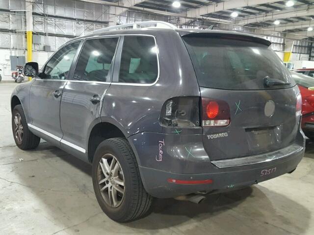 WVGBE77L68D000765 - 2008 VOLKSWAGEN TOUAREG 2 CHARCOAL photo 3