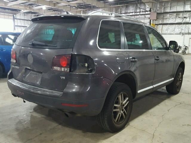 WVGBE77L68D000765 - 2008 VOLKSWAGEN TOUAREG 2 CHARCOAL photo 4