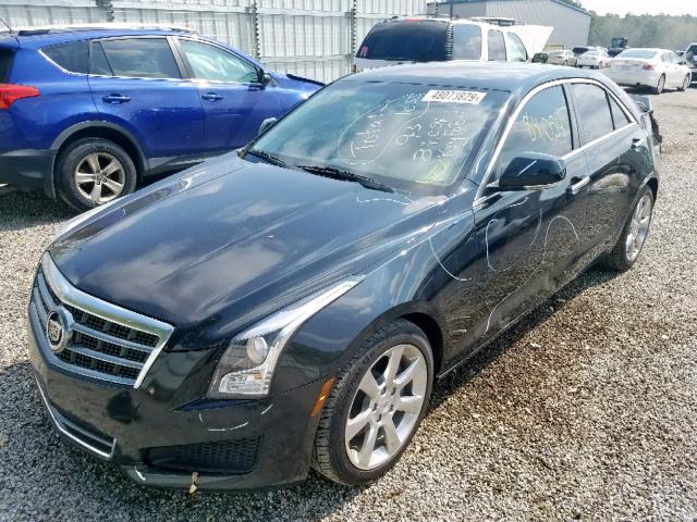 1G6AB5RX5E0112167 - 2014 CADILLAC ATS LUXURY BLACK photo 2