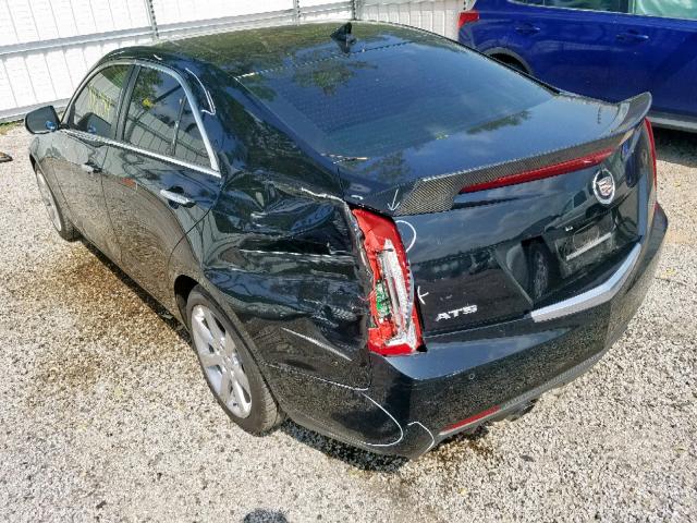 1G6AB5RX5E0112167 - 2014 CADILLAC ATS LUXURY BLACK photo 3