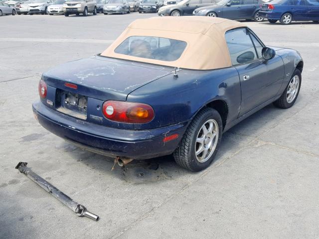 JM1NA3539R0517799 - 1994 MAZDA MX-5 MIATA BLUE photo 4