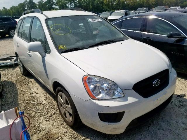 KNAFG528797245773 - 2009 KIA RONDO BASE WHITE photo 1