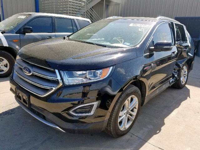 2FMPK3K97HBC43591 - 2017 FORD EDGE TITAN BLACK photo 2