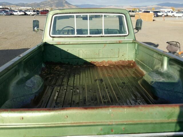 F25YRT27535 - 1974 FORD F-250 GREEN photo 6