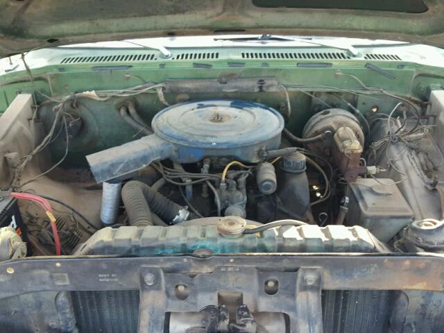 F25YRT27535 - 1974 FORD F-250 GREEN photo 7