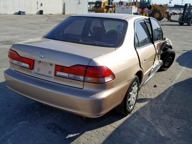 1HGCG66551A017341 - 2001 HONDA ACCORD LX GOLD photo 4