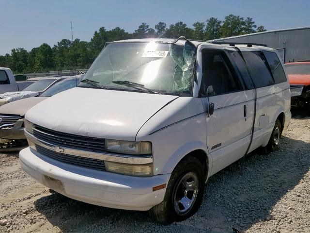 1GNDM19W4XB135345 - 1999 CHEVROLET ASTRO WHITE photo 2